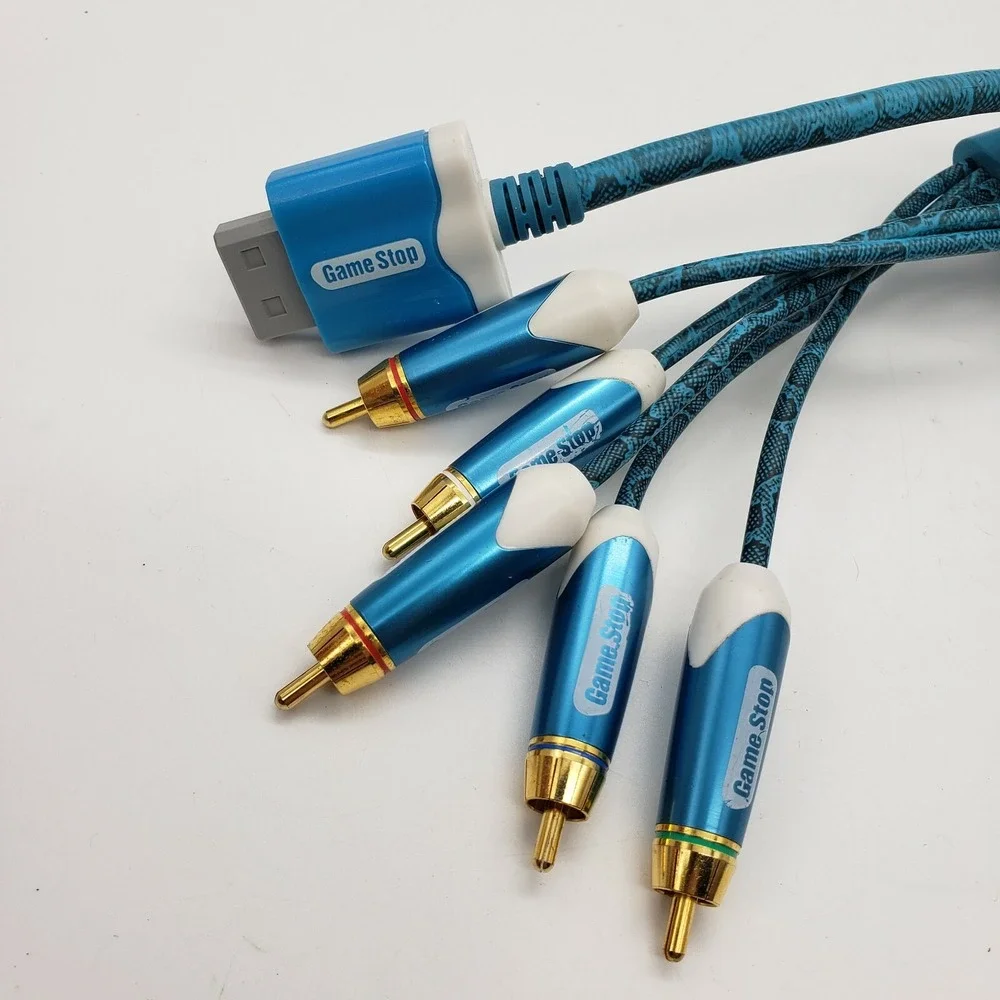 Nintendo Wii HD Component TV Cable A/V Audio Video‎ Tested Working Great Cond.